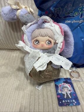 MORNING GLORY BUNNY - MayMei Symbiote Neverland Series. New. No box. W/bag &card